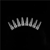 0.2ml 8 Strips transparante puntige bodem PCR-buisje