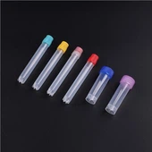 Verschillende Deksel Caolors Verschillende Maten Bevriezing Buis Pp Materiaal Cryovial Buis 2ml Cryo Buizen